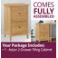 Stockholm 48cm Wide 2 -Drawer File Cabinet