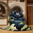 Washable Mountain Gorilla Wildlife Area Rug-201829210