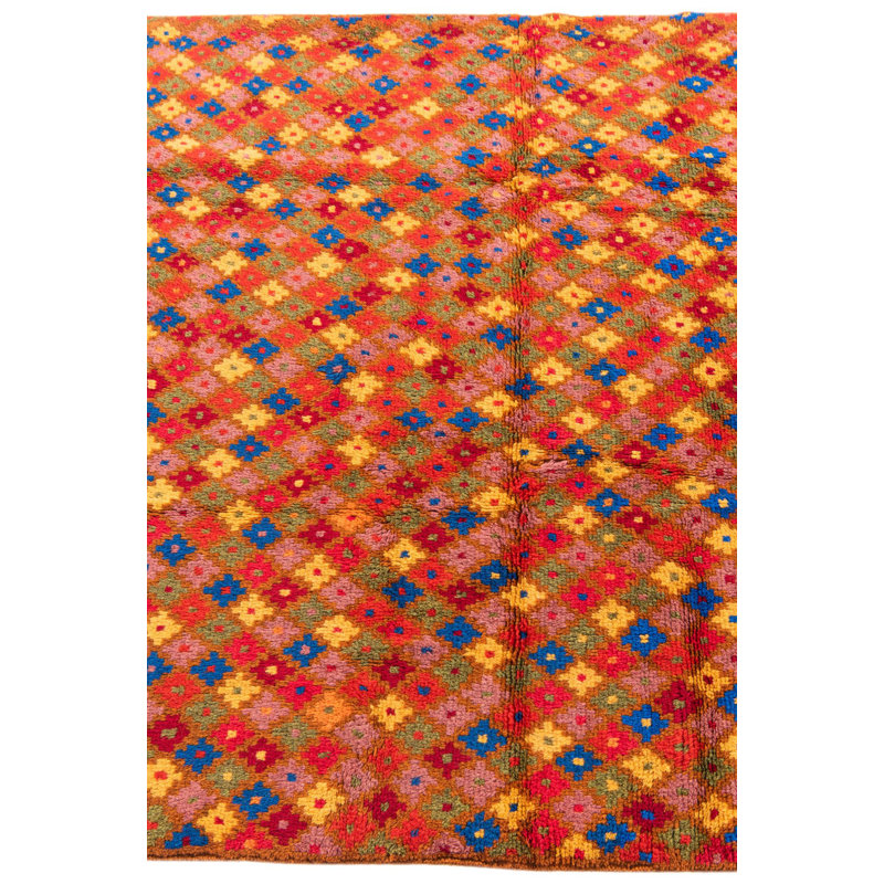 Tapis orange Nunez