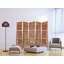 225cm W x 171cm H 5 - Panel Solid Wood Folding Room Divider