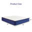 Matelas moderne avec ressorts ensachés hybrides Euro Top Cool-214303240-220469851