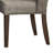 Enzo 19.5 " H Linen Upholstered Solid Wood Side Chair