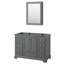 Ensemble de meuble-lavabo simple 48 "avec miroir Deborah-97730070-97730075-97730076