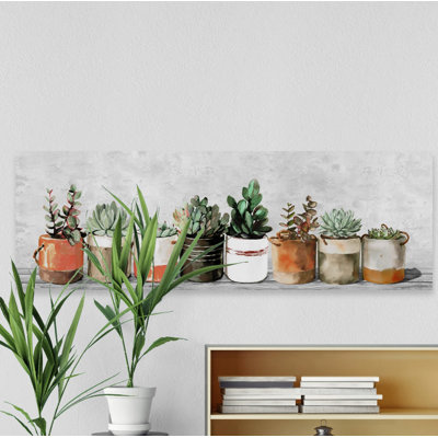 Impression encadrée « indoor succulents »