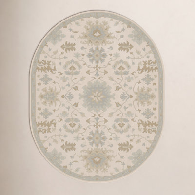 Arden Hand-Woven Wool Floral Rug