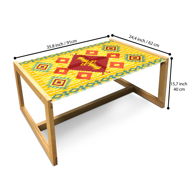 Jackston Sled Coffee Table, 90cm H x 62cm W x 40cm D