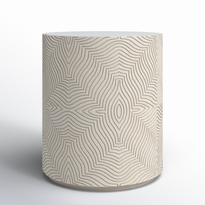 Tarita Concrete Outdoor Side Table