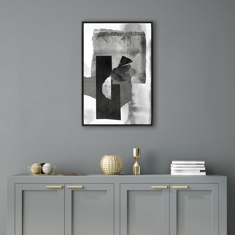 «Subtle Geometric II» par Richard Ryder, H 46,5 po x l 31,5 po