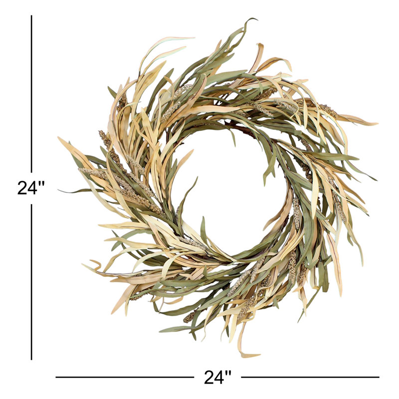 Faux Silk 24'' Wreath