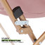 Fauteuil d'appoint pliant avec repose-pieds Marquice-771828326