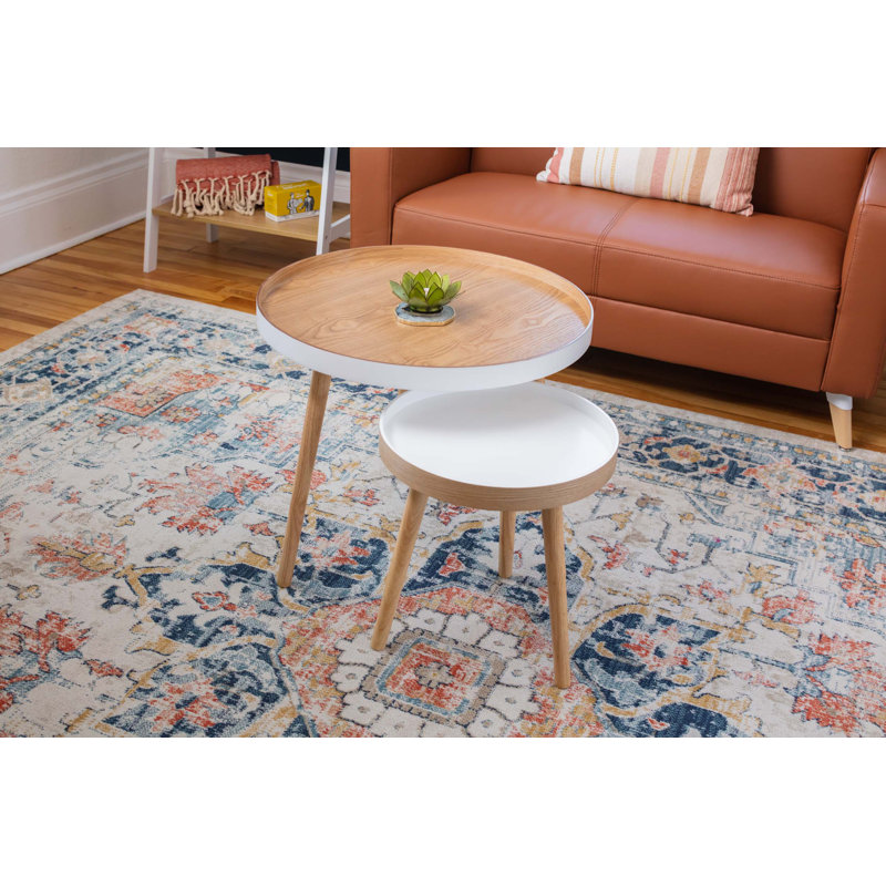 Ensemble de tables basses rondes Tucked