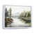 White Picture Framed