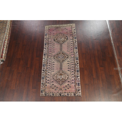 Mohbeen One-of-a-Kind 3'9" X 8'5" Wool Area Rug in Multicolor