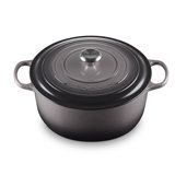 Le Creuset Signature Enameled Cast Iron Round Dutch Oven with Lid
