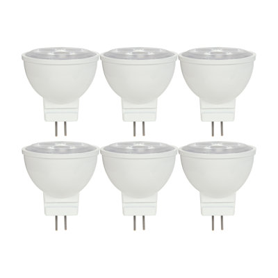 3 Watt (20 Watt Equivalent), MR11 LED, Non-Dimmable Light Bulb, GU4/Bi-pin Base