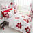 Cotton Blend Floral Duvet Cover with Pillowcases-93670798-93670797