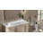 Badeloft 47.2" x 18.9" Rectangular Stone Resin Vessel Bathroom Sink WB-05-XXL-G in Glossy White-137927664