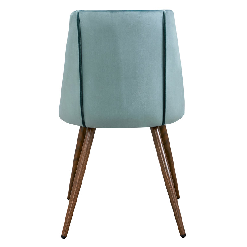Ensemble repas pour 2 personnes Esbeidi, Clear, 5 Pieces: 1 Table, 4 Chairs, Lake Green