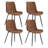 Keyair Modern Upholstered Dining Chairs, for Kitchen, Dining and Outdoor (Set of 4)-124568719-124579587