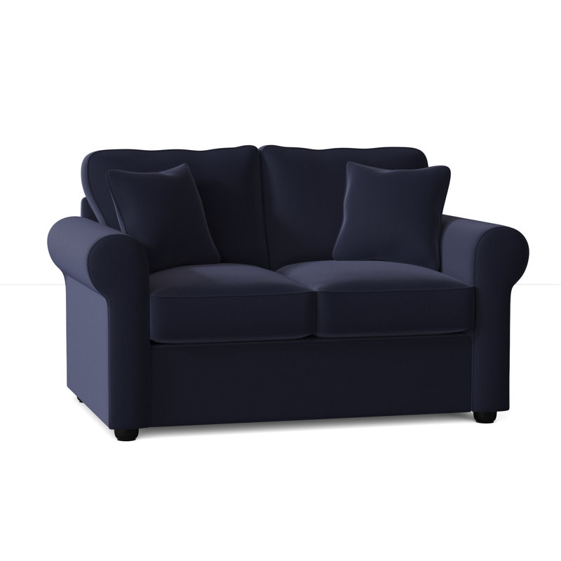Causeuse rembourrée 60 po Warrington, Toile bleu marine Sunbrella®