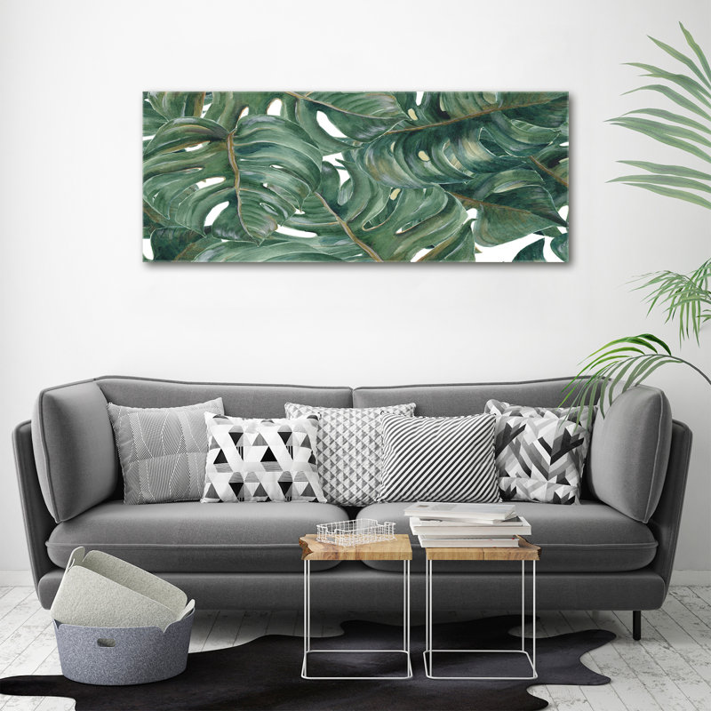 Monstera - No Frame Print on Canvas