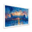 «Blue Orange Footbal Stadium At Night - Stades», reproduction d'art mural-8298061-8298160