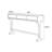 American style simple brown console table-2102791482