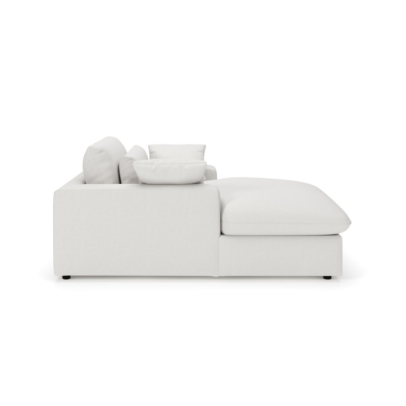 Méridienne Remy, Natté Macarena beige
