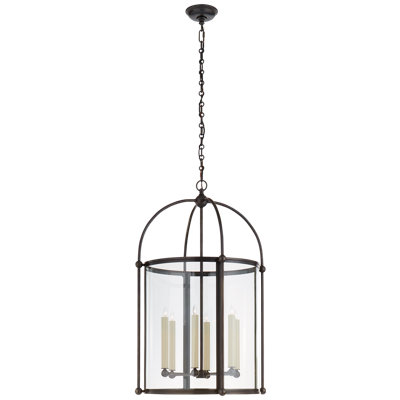 Chapman & Myers Riverside Medium Round Lantern