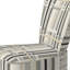Chaise d'appoint moderne et contemporaine rembourrée Velvet Balines Lines