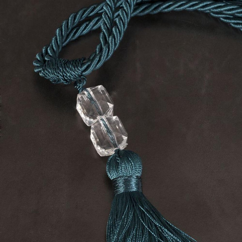 Goad Fabric 10cm Curtain Tieback, Blue/Green