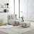 Fluffy Bean Bag Chair-1057955563