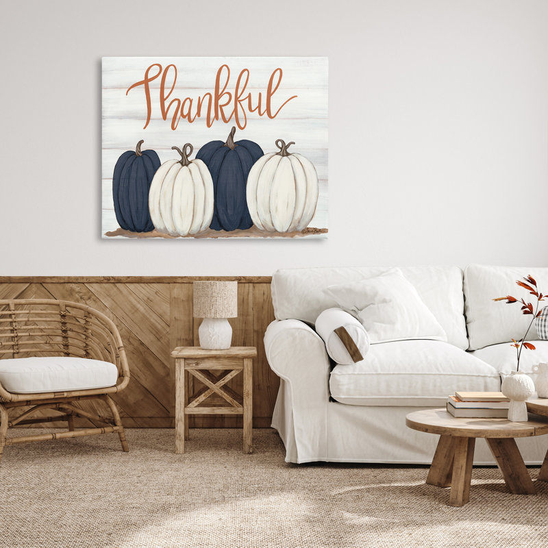 «Autumn Farm Pumpkin Harvest» par Sarah Baker - impression d'art graphique, H 36 po x l 48 po