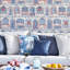 Beach Huts Fabric-65400529