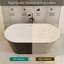 Baignoire de trempage autoportante en acrylique Aspen