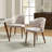 Kanalu Wing Back Side Dining Chair with Solid Wood Legs-466691581