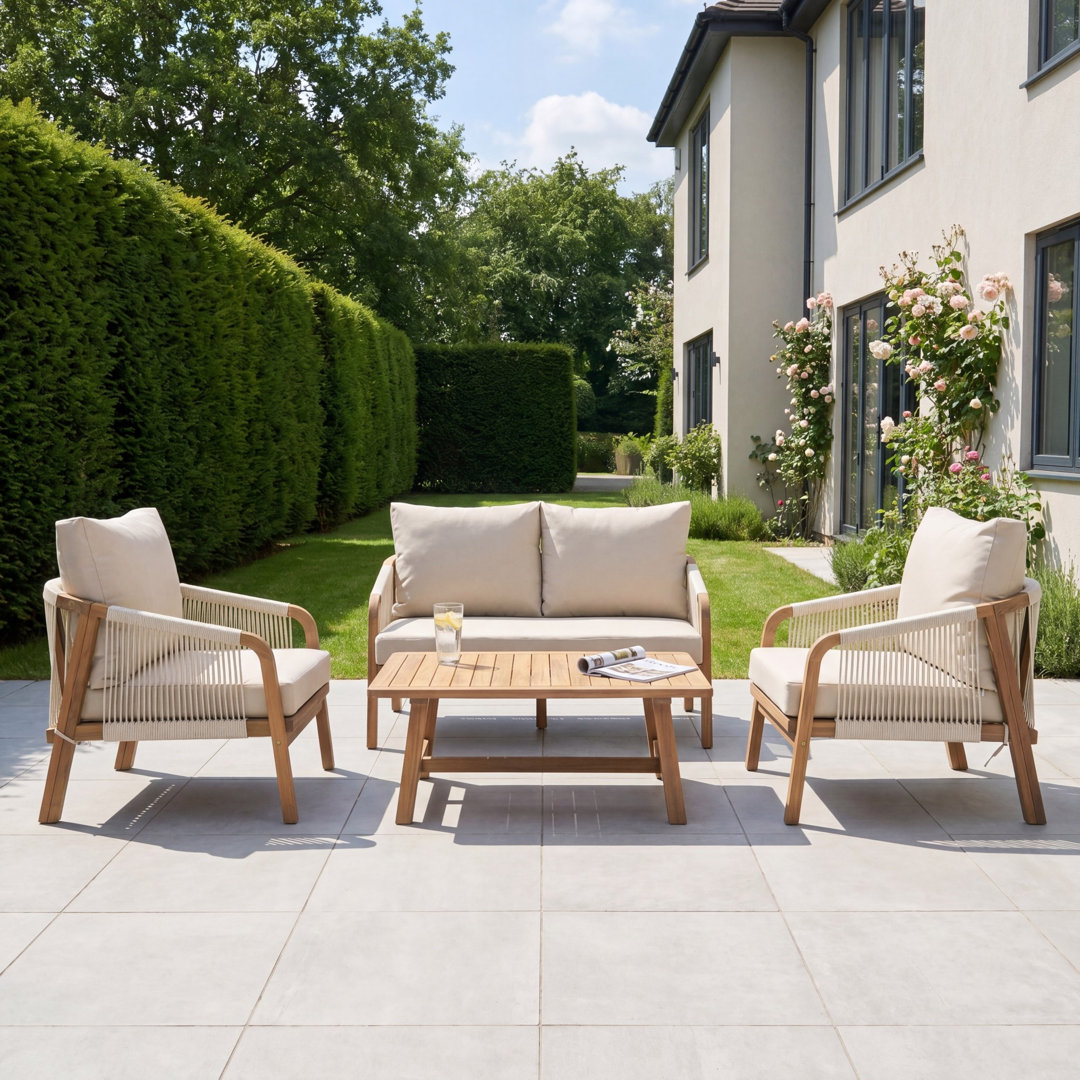 Andria 4-Seat Rope Garden Lounge Set