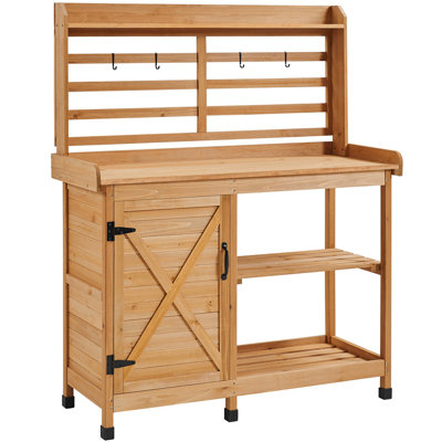 Grimsby 4-layer Outdoor Garden Potting Bench Table