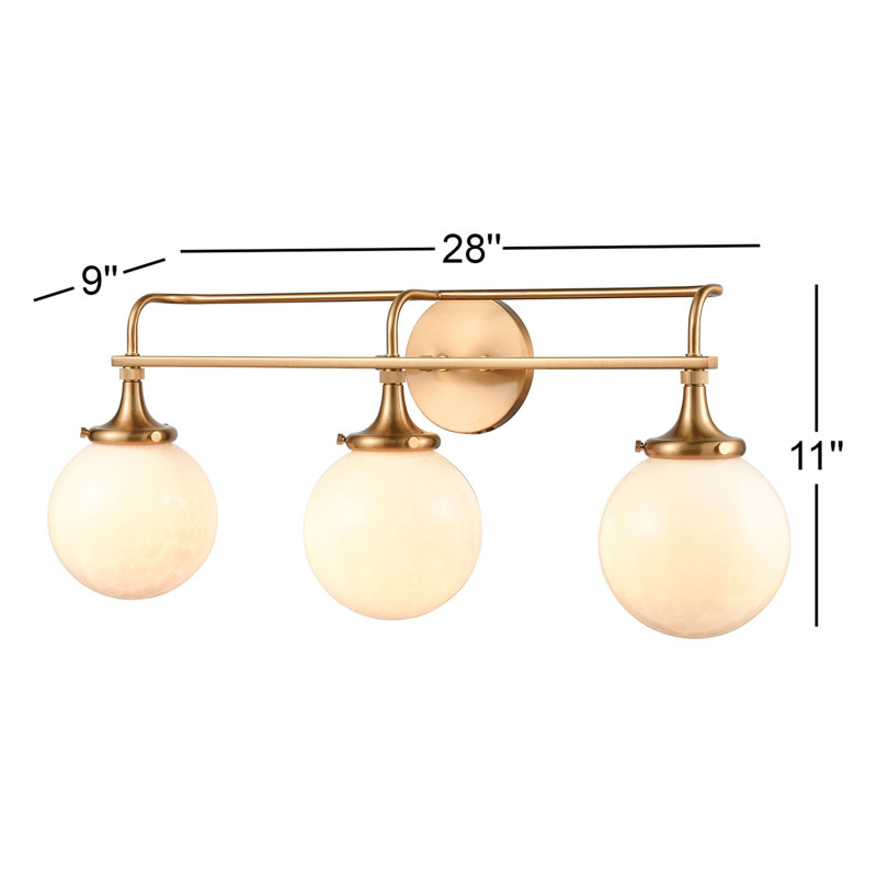 Alana 3 Light Dimmable Vanity Light