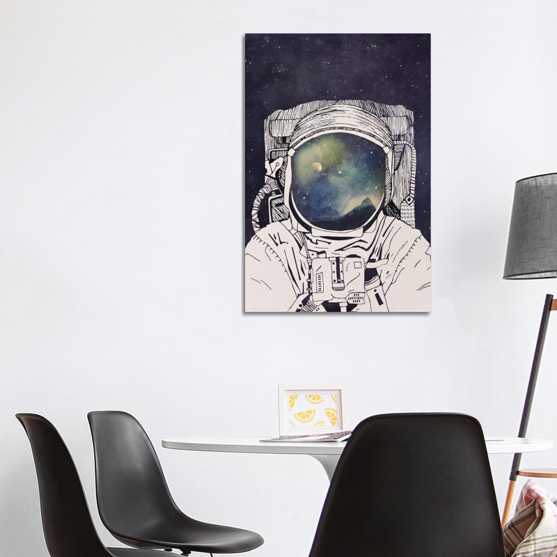 Watercolour Marilyn Monroe by Michael Tompsett - Print on Canvas, 101.6 cm H x 66.04 cm W x 1.91 cm D, No Frame