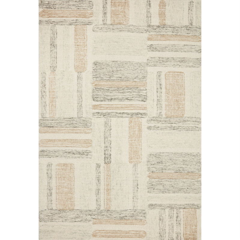 Manon Wool Geometric Indoor Rug, Runner 2'6" x 7'6"