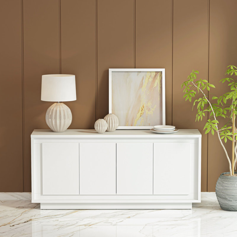 PARAGGI SIDEBOARD (WHITE), White