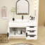 Meuble-lavabo mural simple 42 po-1214057557