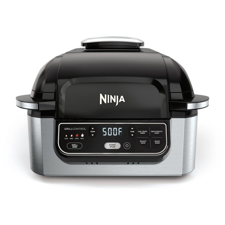 Ninja Foodi XL Pro 5-in-1 Indoor Grill & Griddle with 4-Quart Air Fryer and  Bake