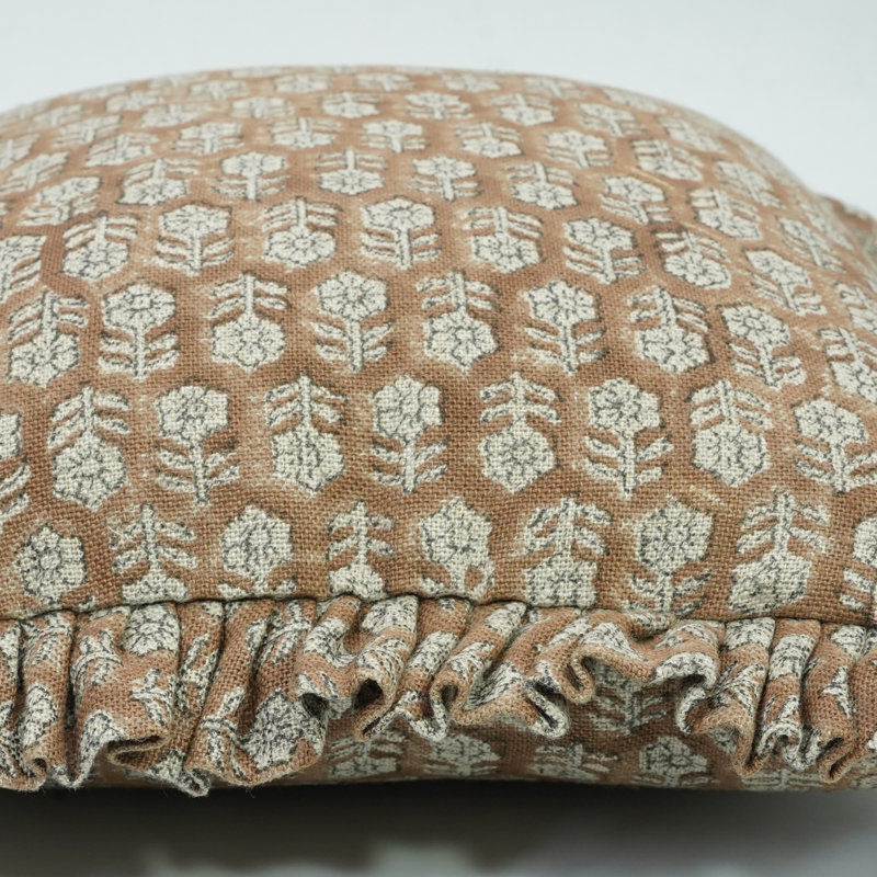 Housse de coussin à motif floral des deux côtés Fab Divine, H 20 po x l 14 po