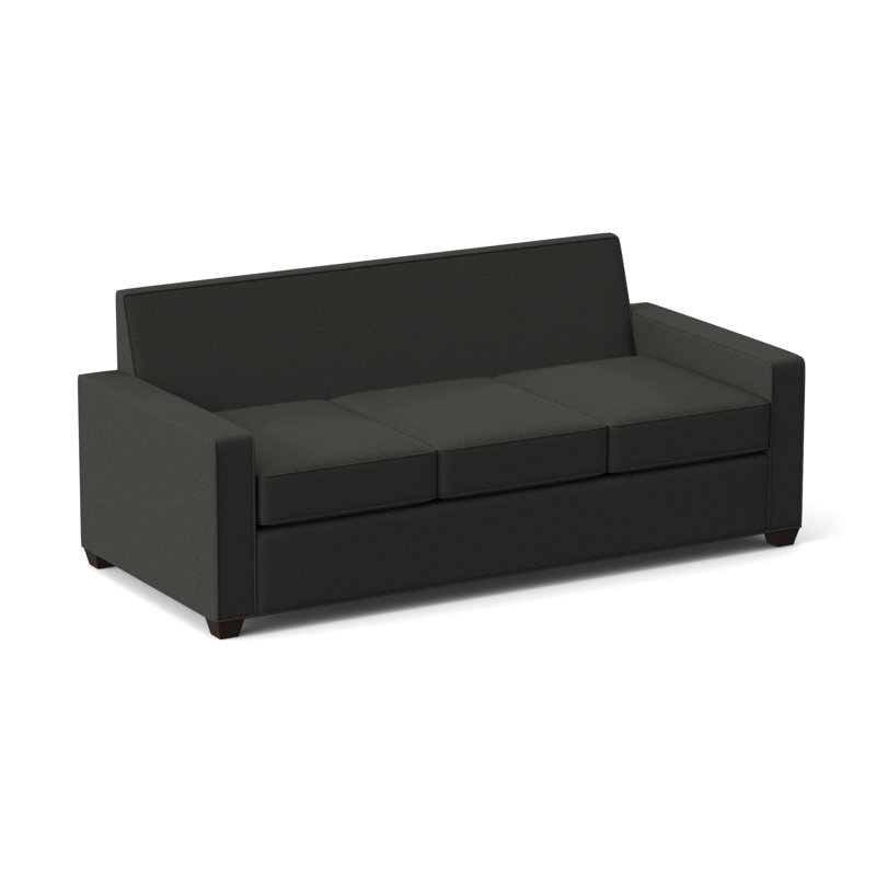 Avery Queen Sleeper Sofa, Dorset Charcoal, Hybrid, Cafelle