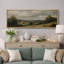 «Rolling Countryside Landscape», impression sur toile encadrée pour décor rustique traditionnel-115271036-115271037