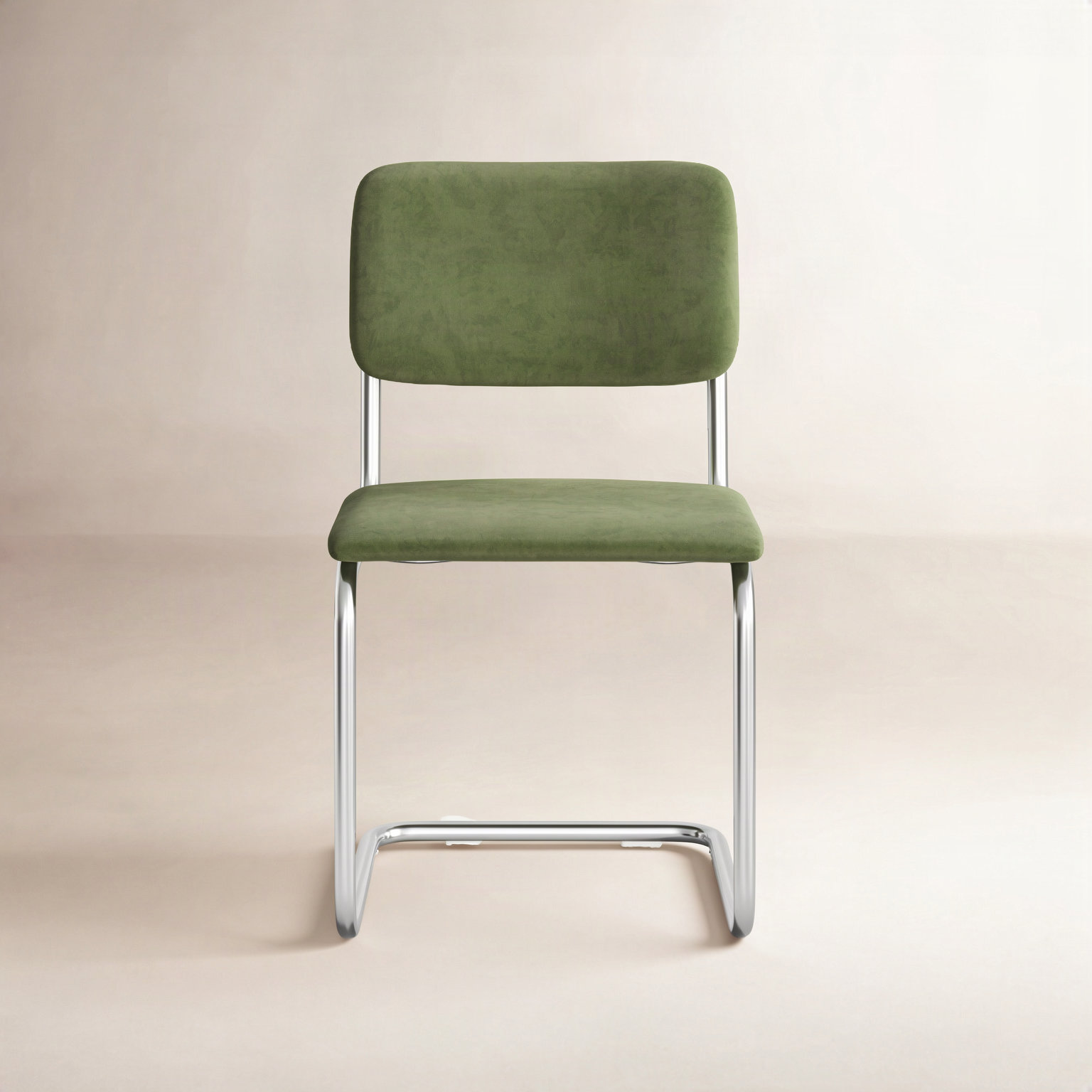 Walsh Velvet Dining Chair, Forest Green