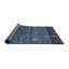 Tapis contemporain gris foncé / bleu marine Whitingham-636932659