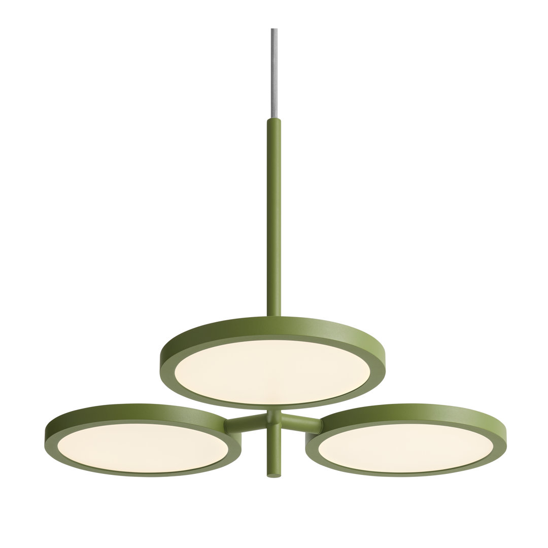 Shine On 3 - Light LED Unique / Statement Pendant Blu Dot